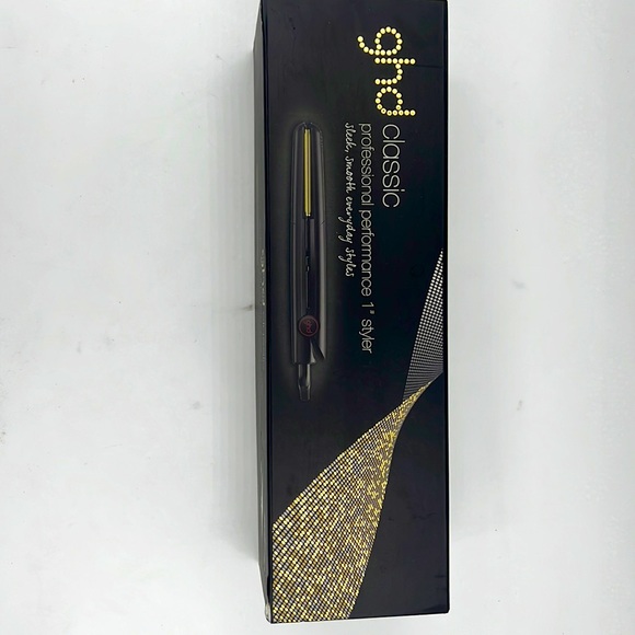 GHD CLASSIC 1" Flat Iron Open.Box Gently used look New" - Picture 1 of 3